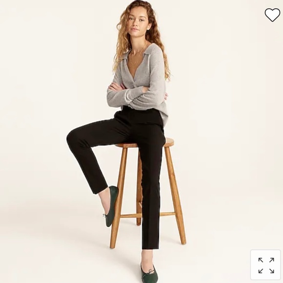 J. Crew Cameron Slim Crop Pant in Four-Season Stretch